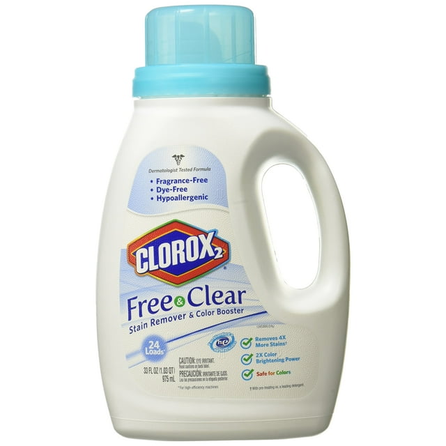 Clorox 2 Liquid Free And Clear 33 Ounce Walmart com