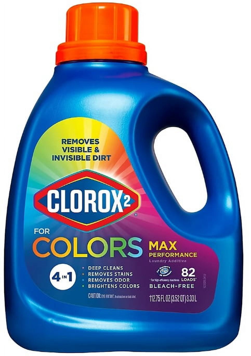 Clorox 2 Stain Fighter & Color Booster for Laundry, Safe on Colored