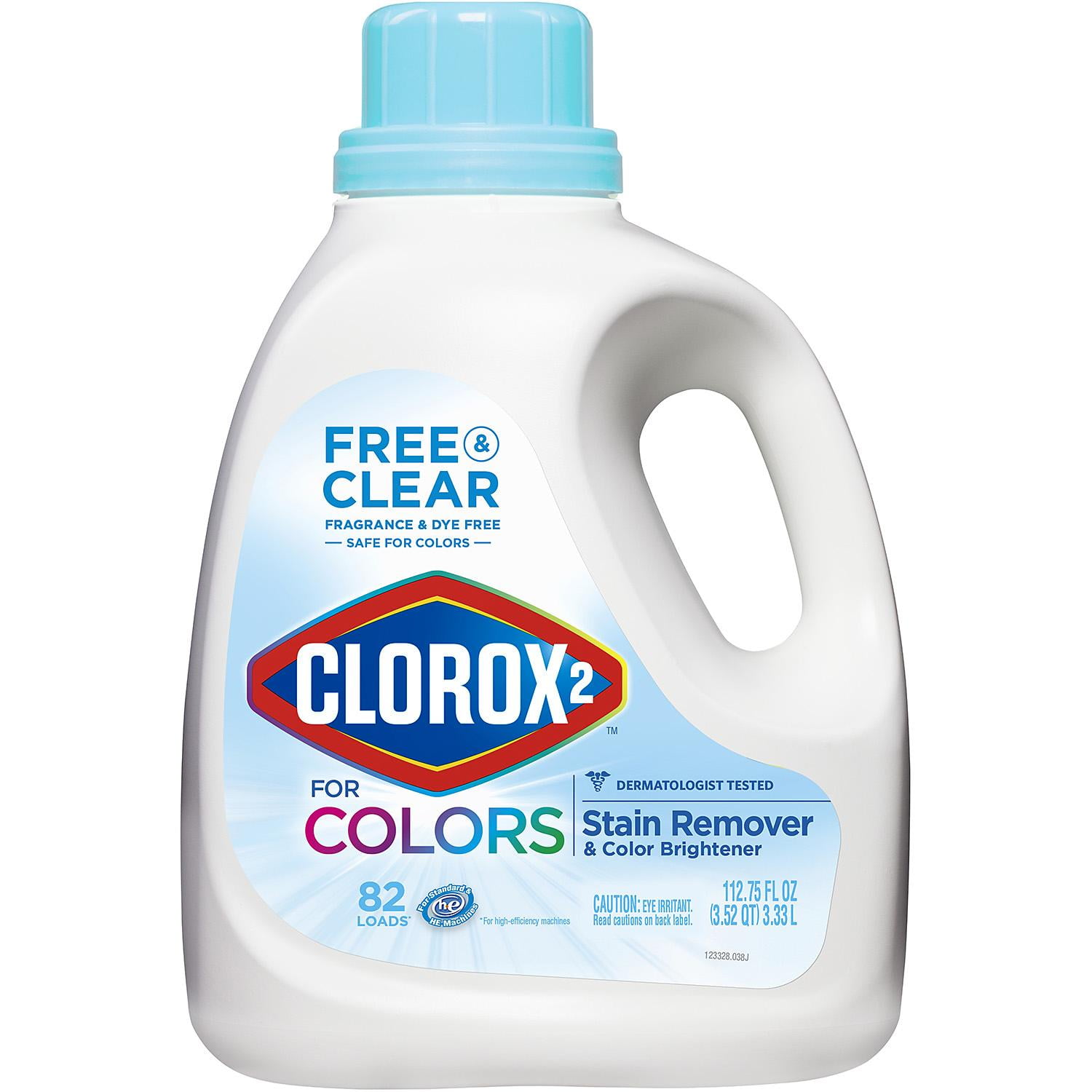 https://i5.walmartimages.com/seo/Clorox-2-for-Colors-Free-Clear-Stain-Remover-and-Color-Brightener-112-oz_0be00cb5-1062-4b17-a71c-2577c2556495.564b8d680db07df2a8b3c419aa07bcc3.jpeg