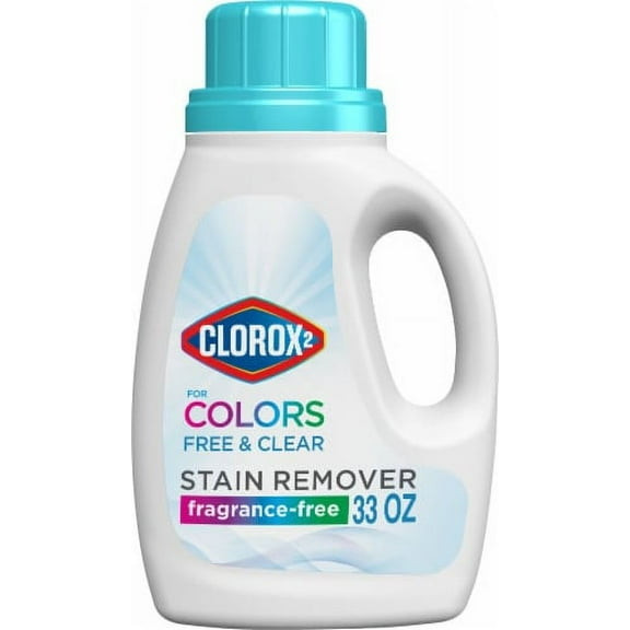 Clorox 2 for Colors Free and Clear Bleach Free Stain Remover and Laundry Additive