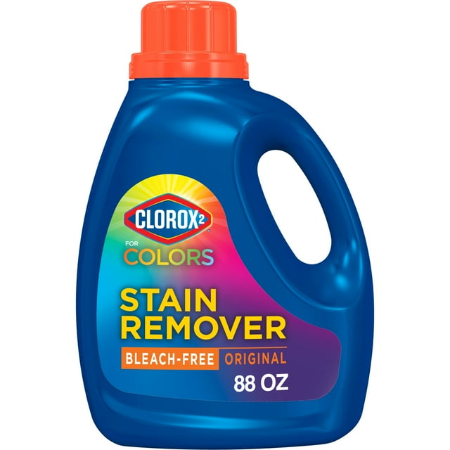 Clorox 2 for Colors Stain Remover and Laundry Additive, Bleach Free, Original, 88 Fluid Ounces