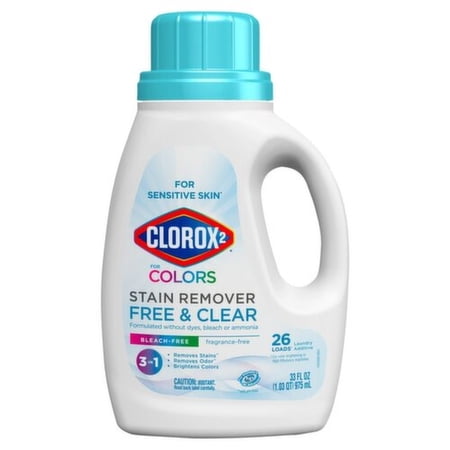 Clorox 2 for Colors Stain Remover and Laundry Additive, Free and Clear, Bleach Free, 33 Fl Oz price history and forecast - Clorox 30046