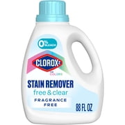 Clorox 2 For Colors Stain Remover, 2 in 1 Laundry + Fabric, Free and Clear, 88 fl oz.