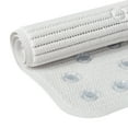 thumbnail image 1 of Clorox 21" x 21" Foam Cushioned Shower Mat with Suction Cups, White, 1 of 10