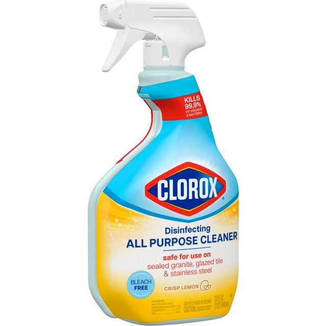 Clorox 32 oz. Crisp Lemon Scent Bleach Free Disinfecting AllPurpose
