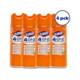 thumbnail image 1 of Clorox 4-in-One Disinfectant Spray Lavender and Citrus 14 Oz Can, Citrus, Size: 4 Pk, 1 of 5