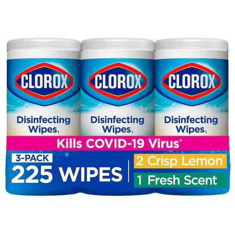 Walmart disinfecting wipes outlet