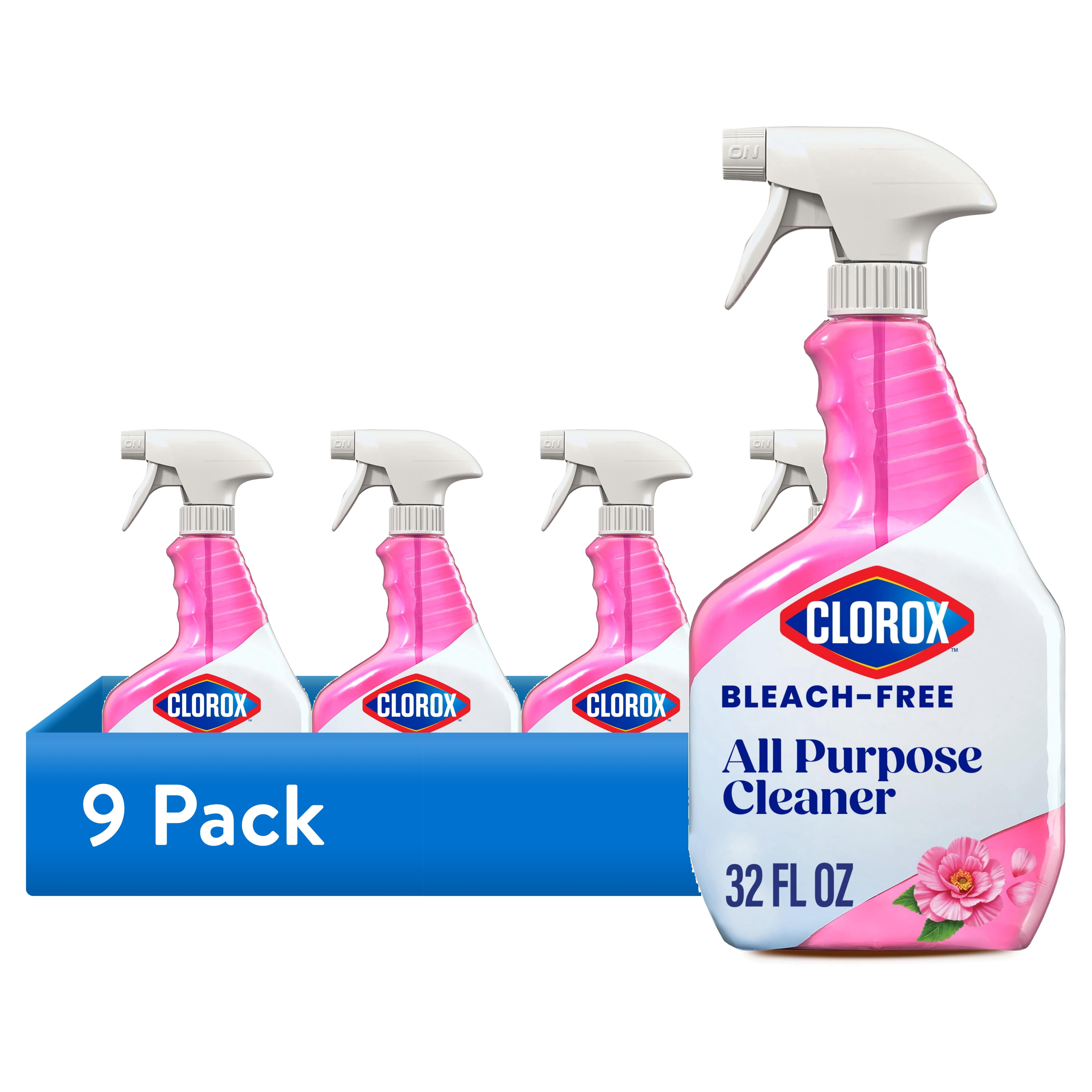 (9 pack) Clorox Bleach-Free All Purpose Cleaner, Spring Garden, 32 fl oz