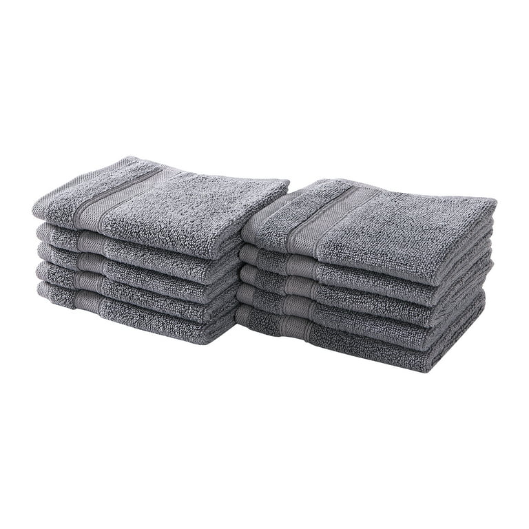 Clorox Gray Washcloths, 4-Pack