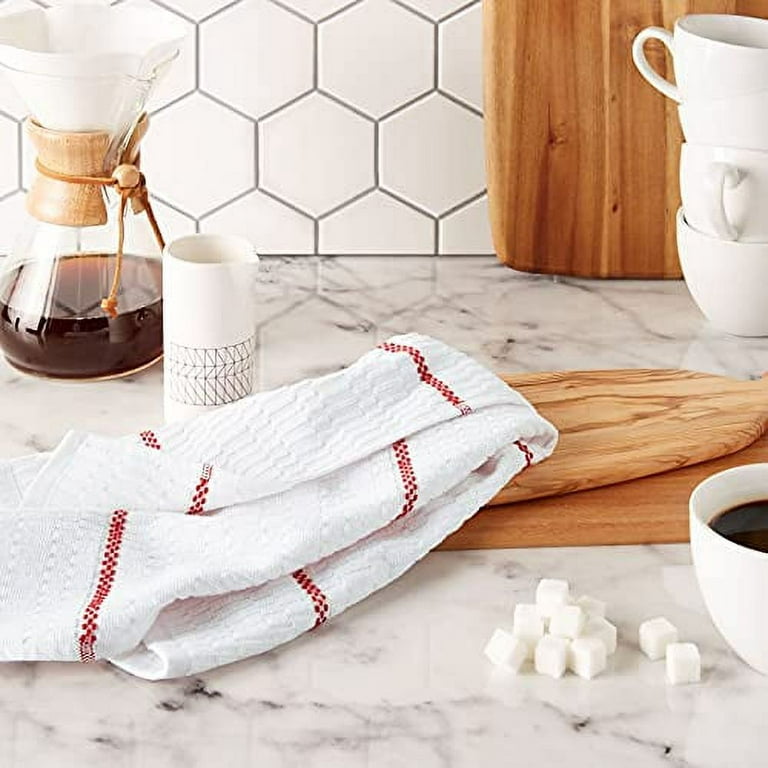 Anti-Microbial White Kitchen Hand Towel