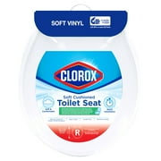 Clorox Antimicrobial Round Soft Cushioned Toilet Seat