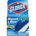 thumbnail image 1 of Clorox Automatic Toilet Bowl Cleaner Tablets, Bleach & Blue - Rain Clean (Pack of 8), 1 of 1