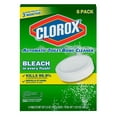 Clorox Ultra Clean Automatic Toilet Bowl Cleaner Tablets, Bleach, 6 Ct
