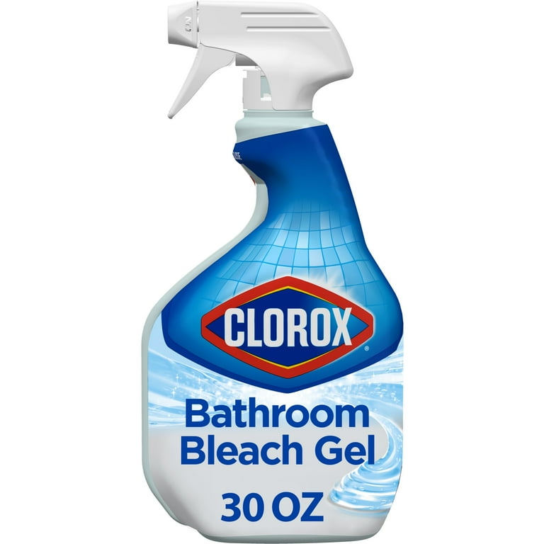 Clorox Bathroom Bleach Gel Multi-Surface Cleaner Spray, 30 fl oz 