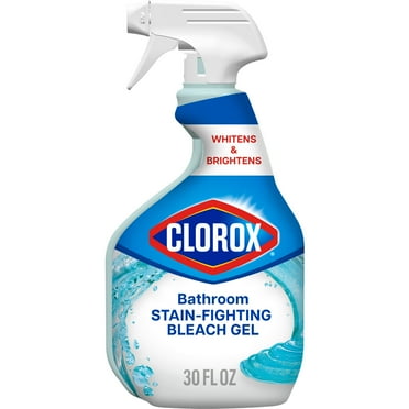 Clorox Bathroom Bleach Gel and Shower Cleaner Spray, 30 oz