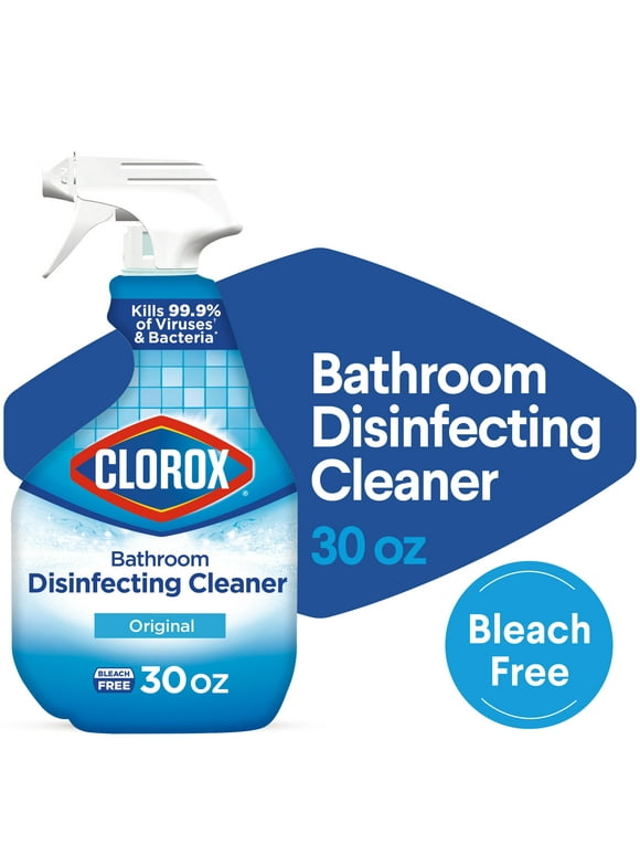 Clorox Bathroom Disinfecting Cleaner Spray, Original, 30 fl oz