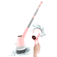 thumbnail image 1 of Electric Spin Scrubber, Cordless Shower Scrubber with 8 Replaceable Brush Heads, 1 of 2
