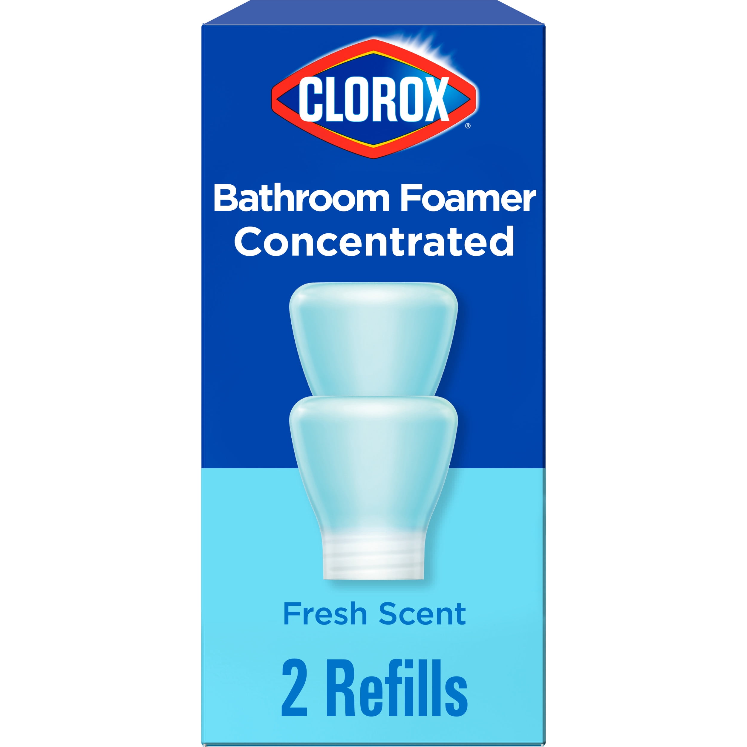 Clorox BleachFree Bathroom Cleaner, Fresh Scent, 1.13 Fluid Ounce, 2