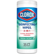 Clorox Disinfecting Cleaning Wipes, Bleach Free, Fresh Scent, 35 Count