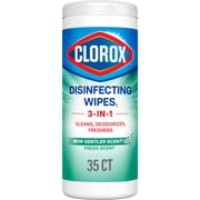 Clorox Bleach-Free Disinfecting Cleaner Wipes, Fresh Scent, 35 Count