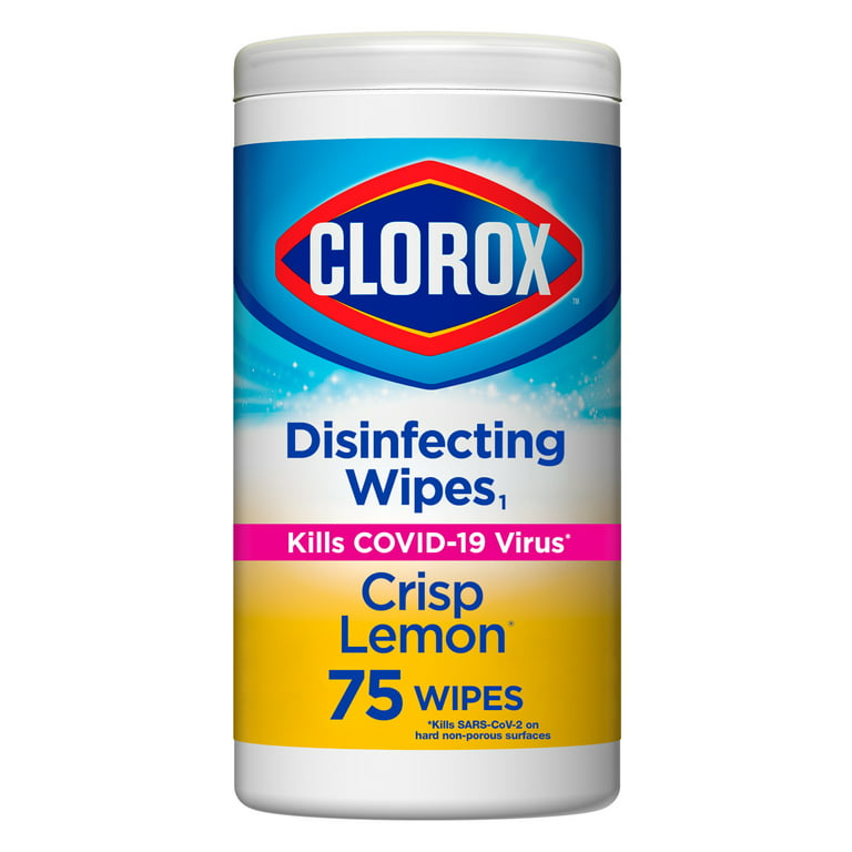 https://i5.walmartimages.com/seo/Clorox-Bleach-Free-Disinfecting-and-Cleaning-Wipes-Crisp-Lemon-75-Count_af1c74e8-4854-424f-8402-1c7bd44ca9c2.fc8694ee3cbeba202358a2c5eecdc8a3.jpeg?odnHeight=768&odnWidth=768&odnBg=FFFFFF