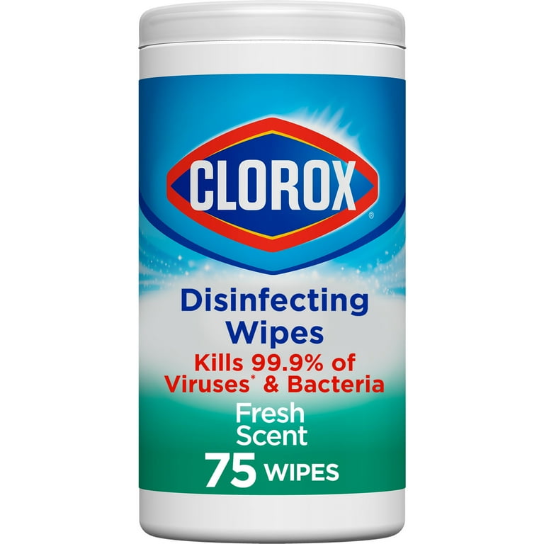 Clorox Bleach Free Disinfecting and Cleaning Wipes Fresh Scent 75 Count