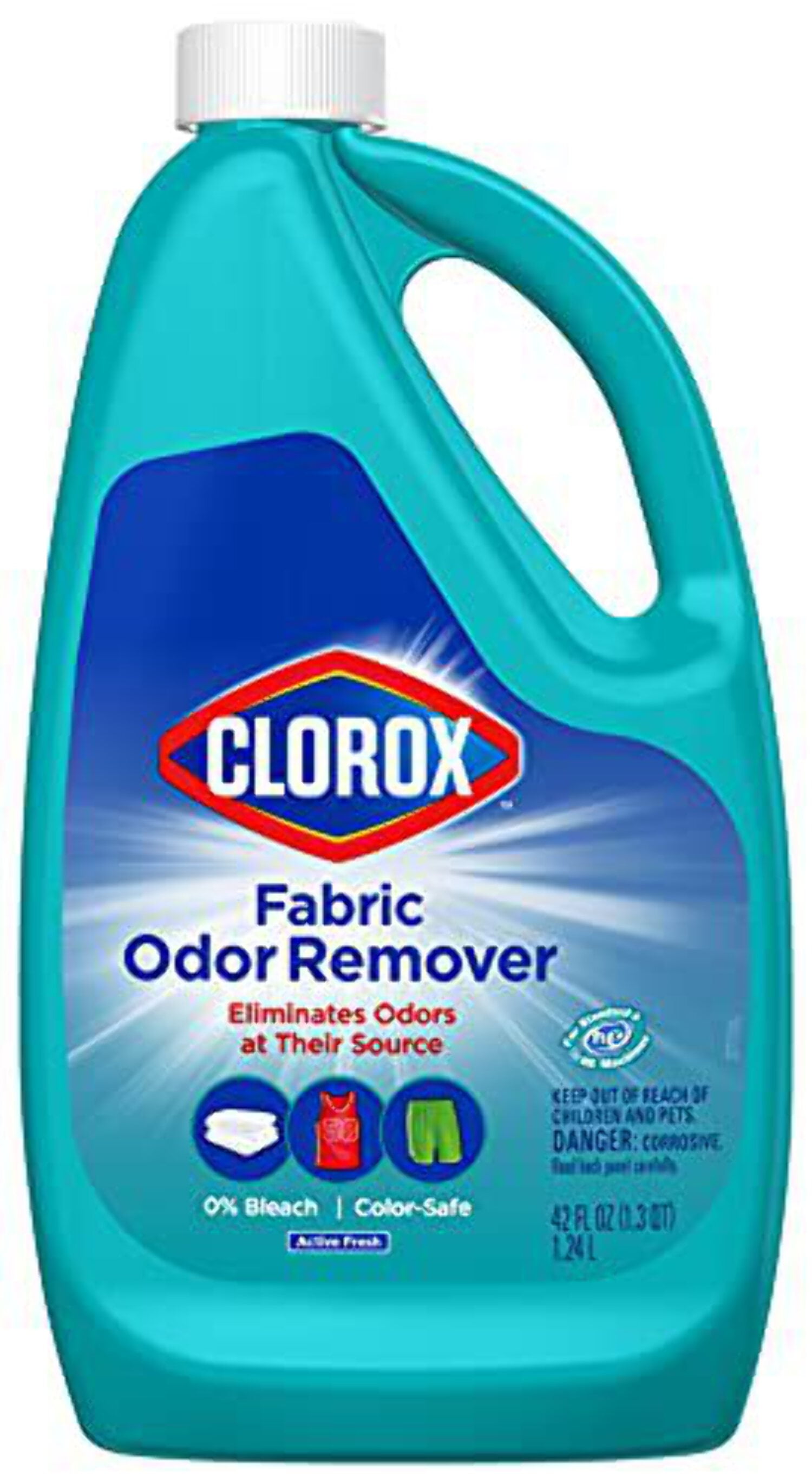 Clorox Laundry Sanitizer, Unscented, 42 Fl Oz
