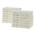 thumbnail image 1 of Clorox Bleach Friendly 12 Piece Washcloth Set for Adults, 12 x 12, Ivory, 1 of 7