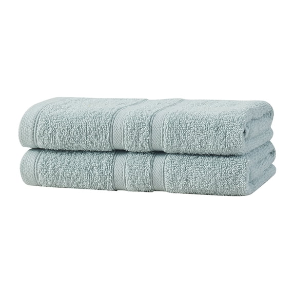Clorox Bleach Friendly 2 Piece Hand Towel Set, 16 x 26, Mineral Blue