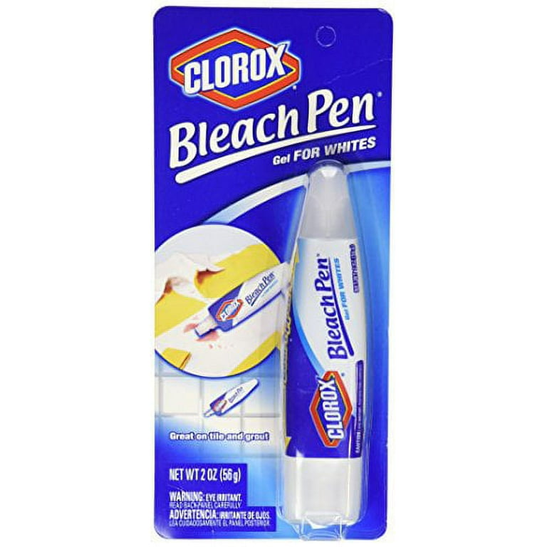 Clorox 0177683 Bleach Pen Gel, 2 oz Pen, Liquid, Bleach, Fruity, Rose