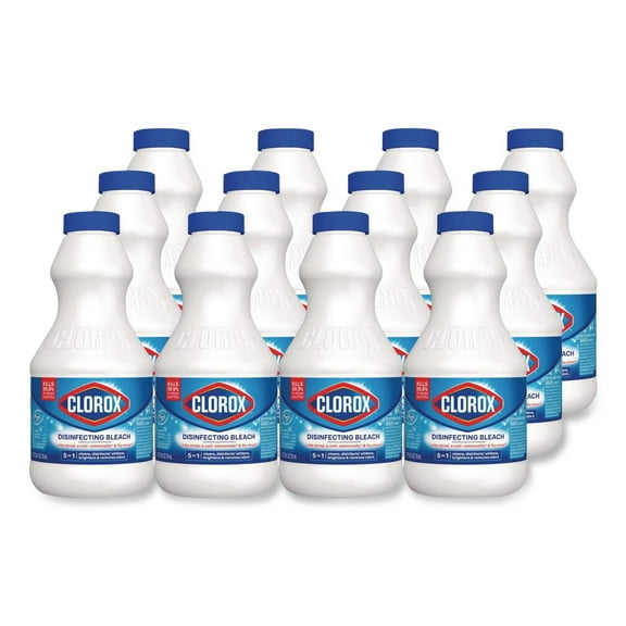 24 oz. Bottle Concentrated Regular Disinfecting Bleach (12/Carton)