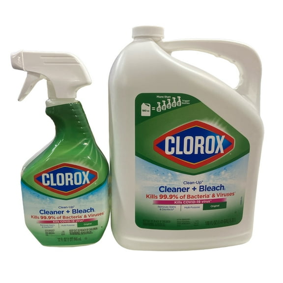 Clorox Clean-Up All-Purpose Cleaner + Bleach, Original (Spray + Refill)