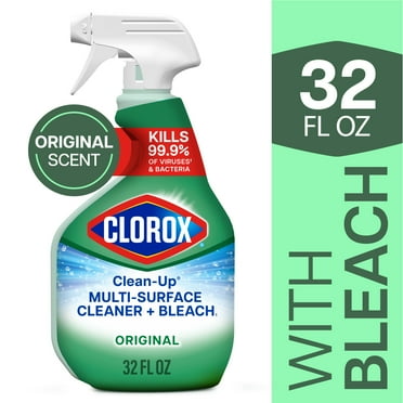 Clorox Clean-Up All Purpose Cleaner Spray with Bleach, Spray Bottle, Original, 32 fl oz