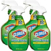 Clorox Clean-Up Cleaner With Bleach Spray Original Scent Trigger Spray, 32 FL OZ Pack of 4