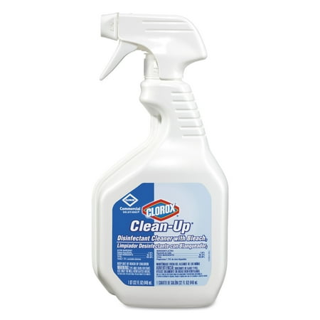 Clorox Clean-Up Disinfectant Cleaner with Bleach, 32oz Smart Tube Spray