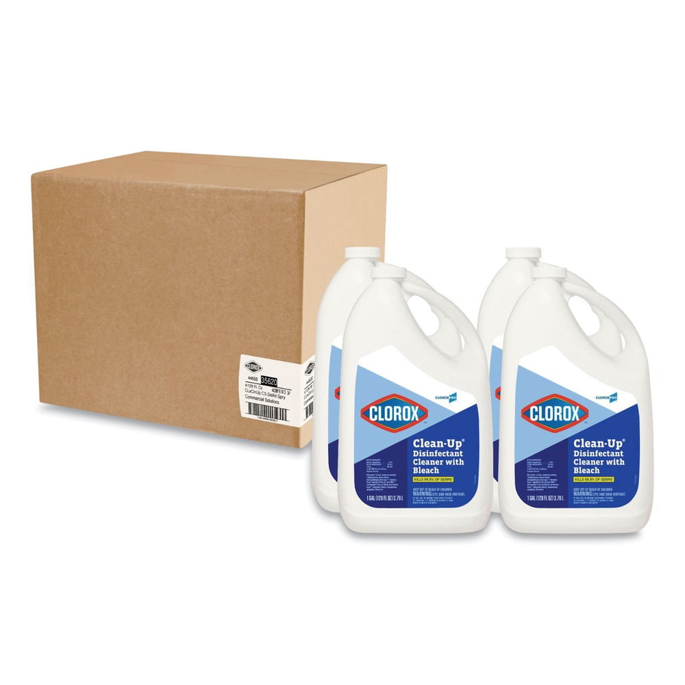 Clorox CleanUp Disinfectant Cleaner with Bleach, Fresh, 128 oz Refill