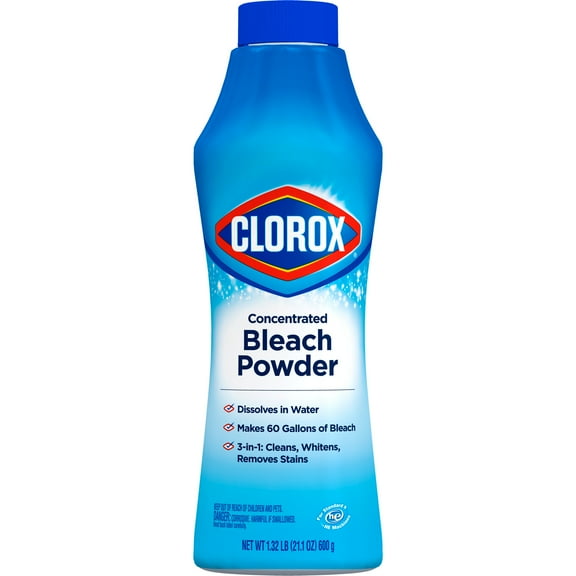 Clorox Concentrated Bleach Powder, 21.1 oz