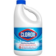 Clorox Disinfecting Bleach, Concentrated Formula, Regular - 81 Ounce Bottle