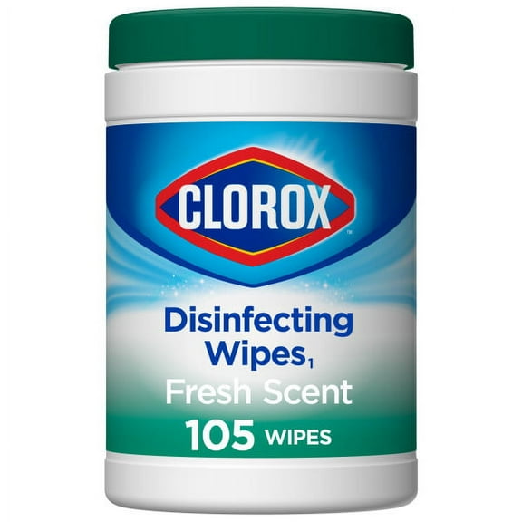 Clorox Disinfecting Wipes, Bleach Free Cleaning Wipes - Fresh Scent - 105 ct