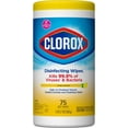 thumbnail image 1 of Clorox Disinfecting Wipes Disinfecting Fresh Scent, Lemon Canister 75 Count, 1 of 8