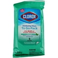 thumbnail image 1 of Clorox Disinfecting Wipes, Fresh Scent, to Go Pack!, 9 ct. (6 Pack), 1 of 3