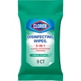 thumbnail image 1 of Clorox Disinfecting Cleaning Wipes To Go Pack, Bleach Free, Fresh Scent, 9 Count, 1 of 11