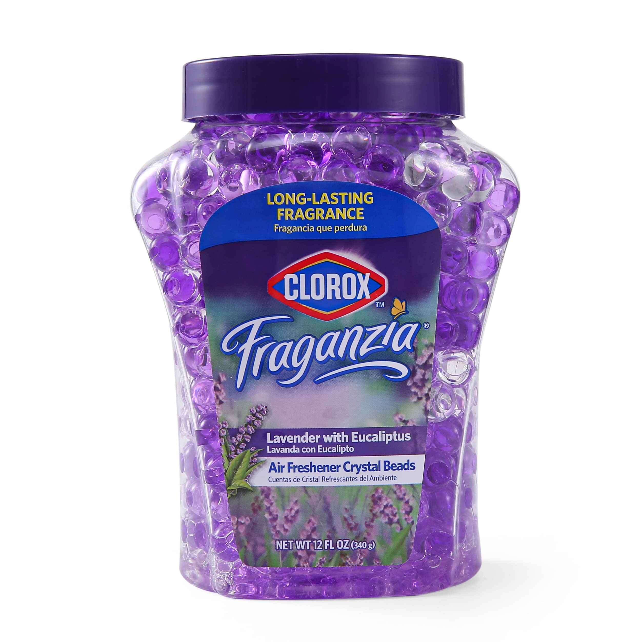 Clorox Fraganzia Air Care Air Freshener Crystal Beads In Lavender With