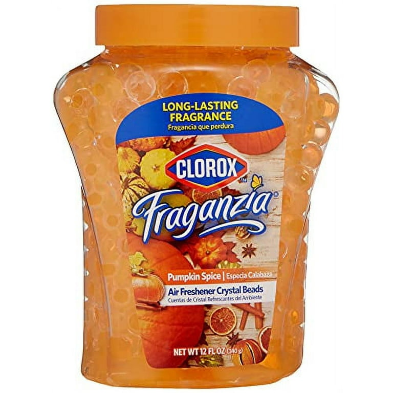 Clorox Fraganzia Air Freshener Beads in Pumpkin Spice Scent, 12 oz