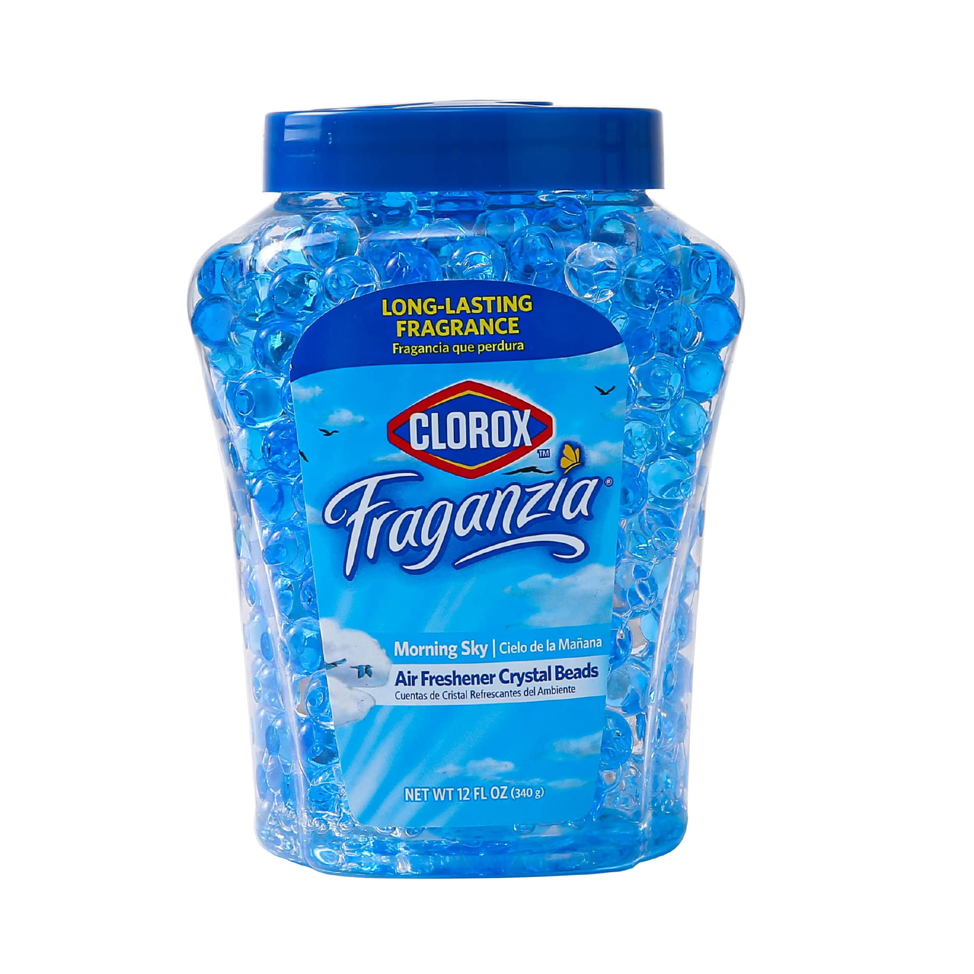 Clorox Fraganzia Crystal Beads Air Freshener in Morning Sky Scent