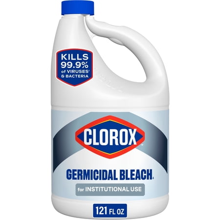 Clorox Germicidal Bleach Cleaner, Regular Scent, 121 fl oz