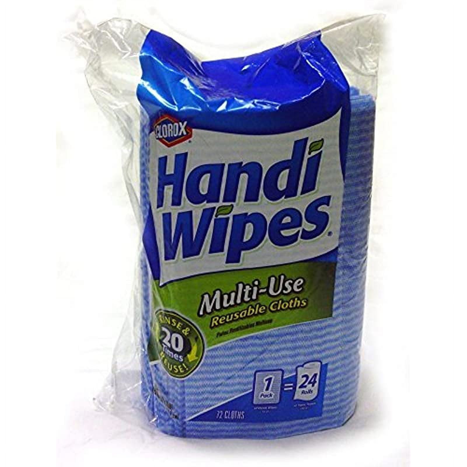 Clorox Handi Wipes MultiUse Reusable Cloths 72 count(Pack of 2