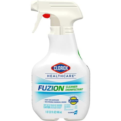 Clorox Healthcare Fuzion Cleaner Disinfectant Spray, 32 Fl Oz (Package May Vary) Packaging May Vary