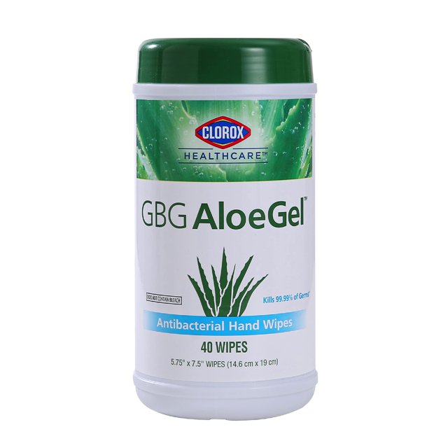 Clorox Healthcare Hand Sanitizing Wipes 40Ct Canister Alcohol Based