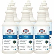 Clorox Healthcare Pull-Top Bleach Germicidal Cleaner, Ready-To-Use, Liquid, 32 fl oz 1 quart 68832CT | 2 Cartons 12 Total